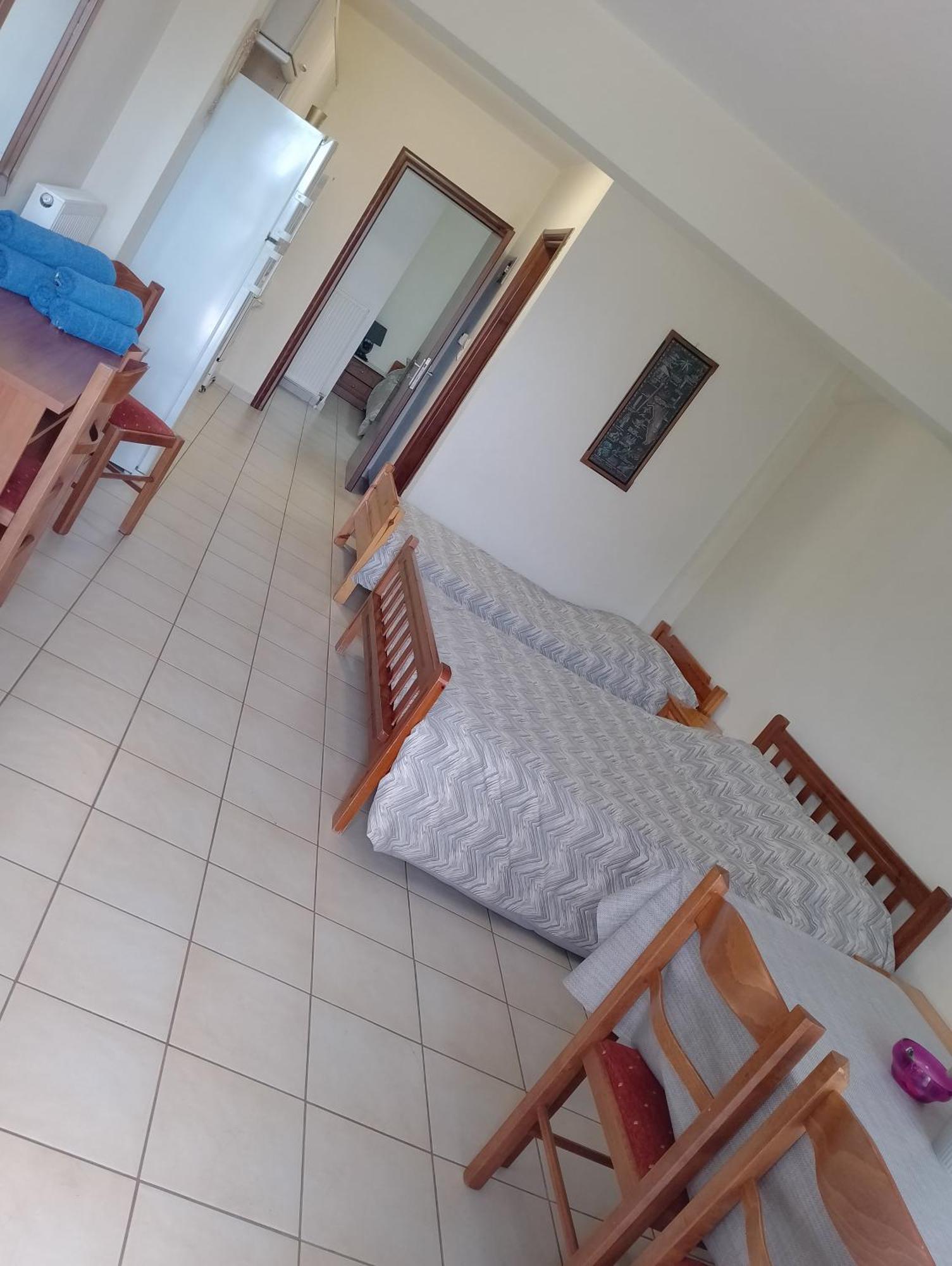 Corner House Apartman Leptokariá Szoba fotó